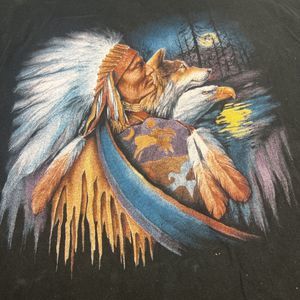 VINTAGE TENNESSEE RIVER Eagle Wild INDIAN Size 2XL